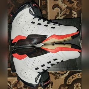 Air Jordan 6-17-23 'Infrared 23', Size 10, Color White/Infrared 23-Black